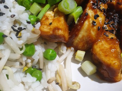 Sticky Hoisin Tofu