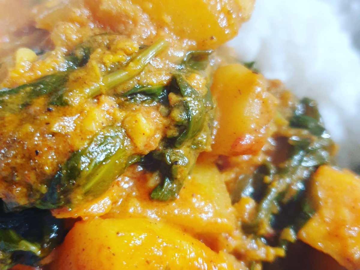 Alison’s Curry (Saag&nbsp;Aloo)